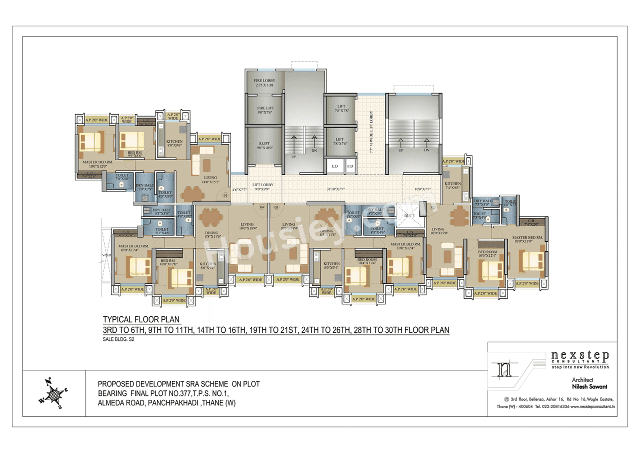 Samrin Heritage Floor plan 2