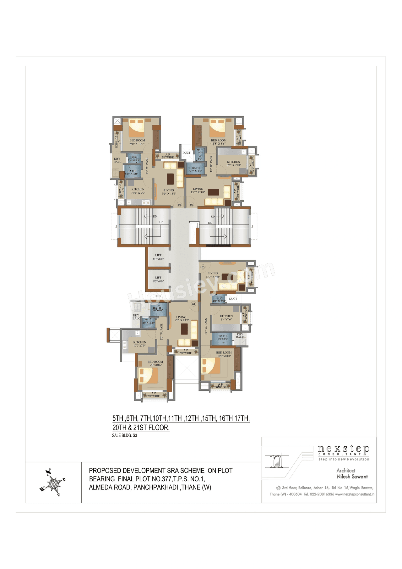 Samrin Heritage Floor plan 3