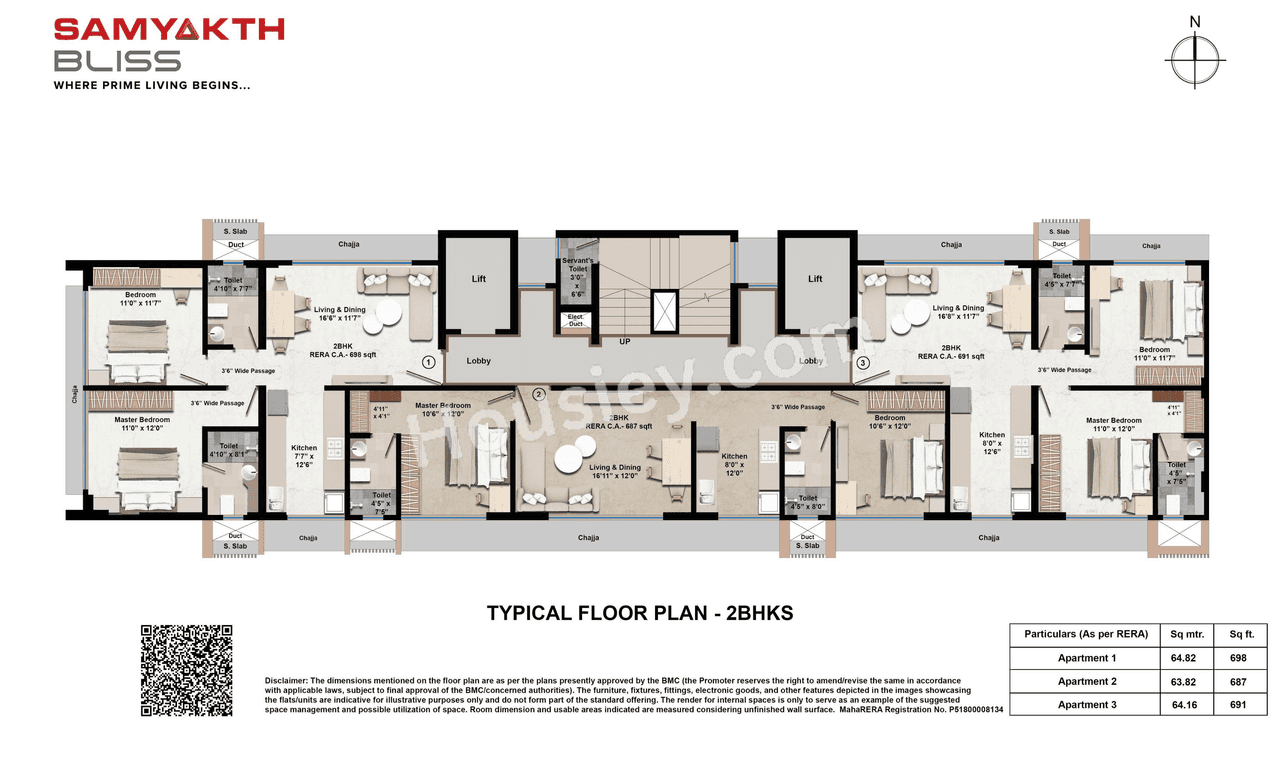 Samyakth Bliss Floor Plan