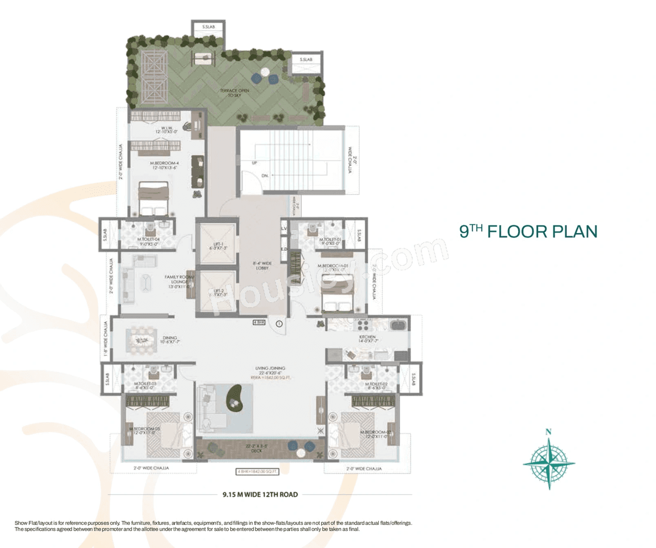 Sandu Vishranti Floor plan 3