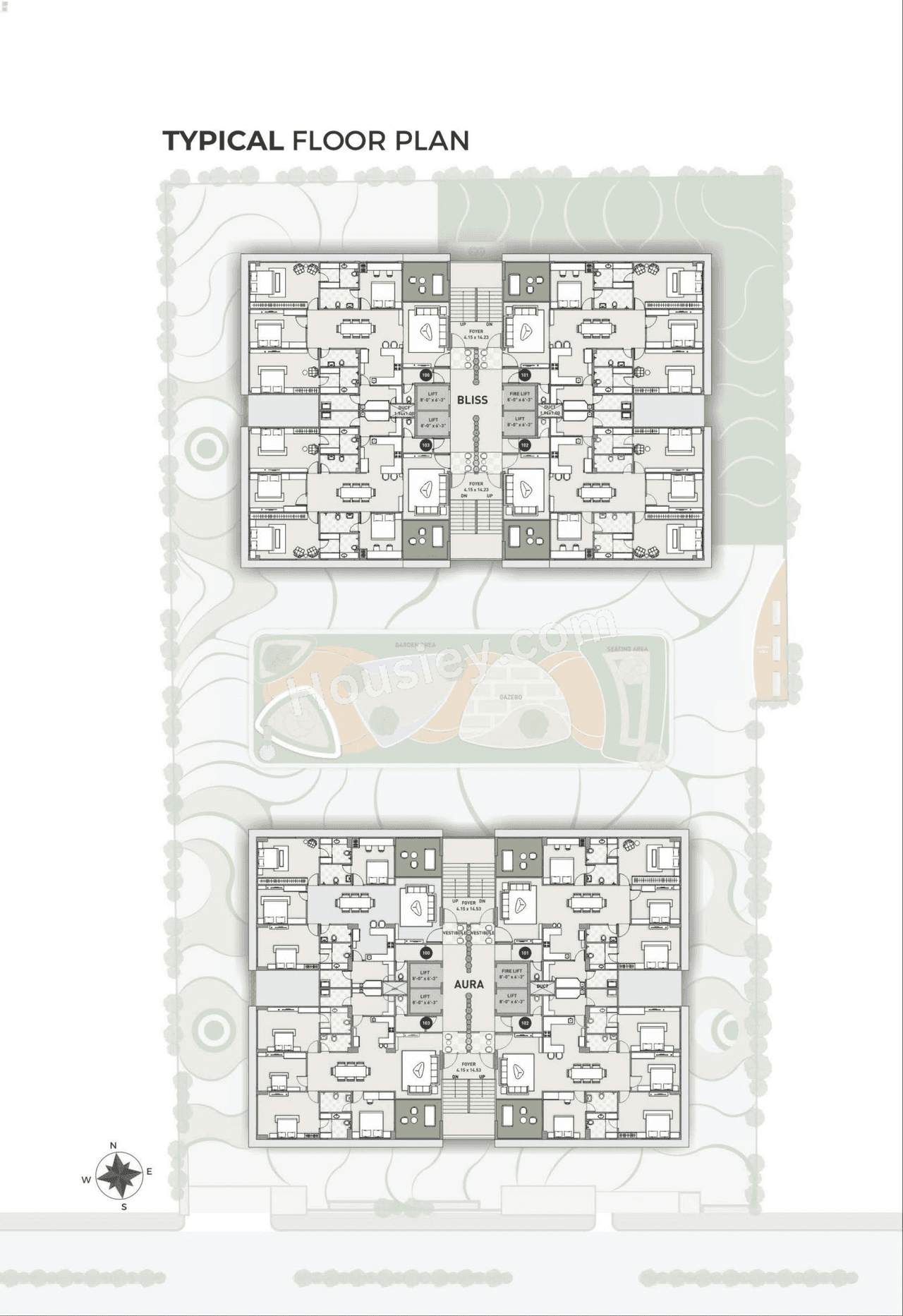 Sanghavi Manor Ananda Floor plan 2