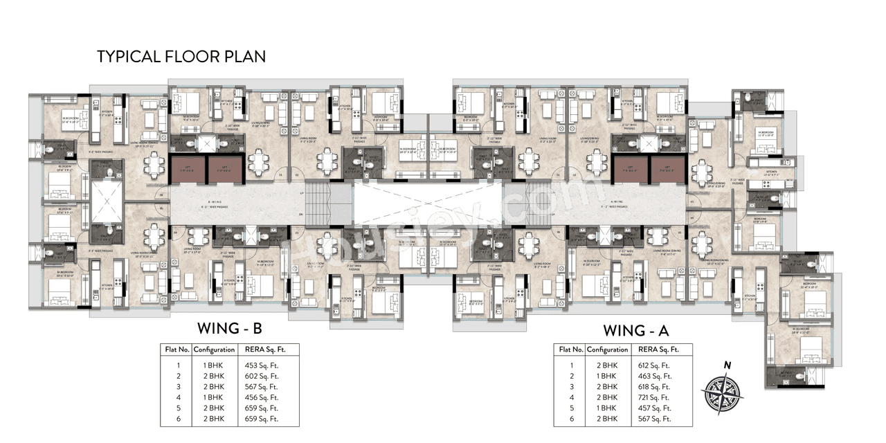 Sanghvi Aria Floor plan 2