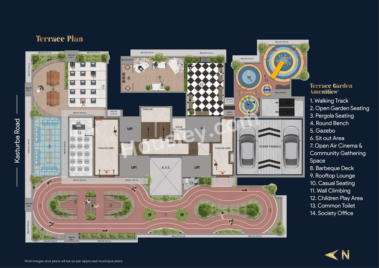 Sanghvi Horizon Floor plan 1