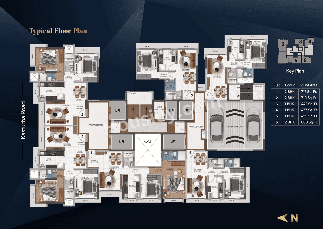 Sanghvi Horizon Floor plan 2