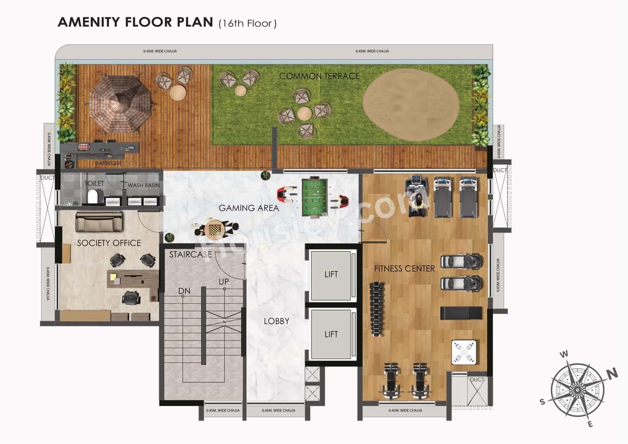 Sanghvi Optima Floor plan 1