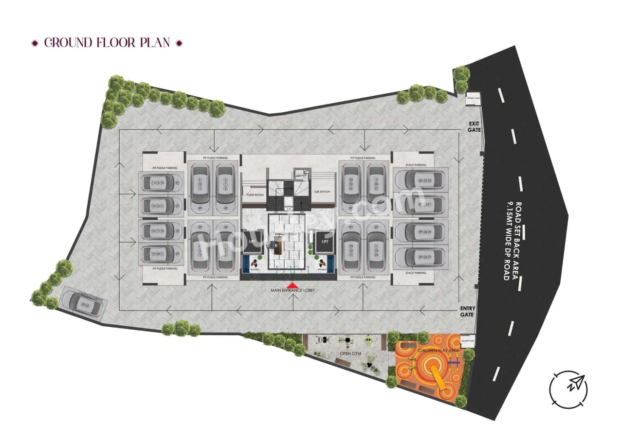 Sanghvi Palazzo Floor Plan