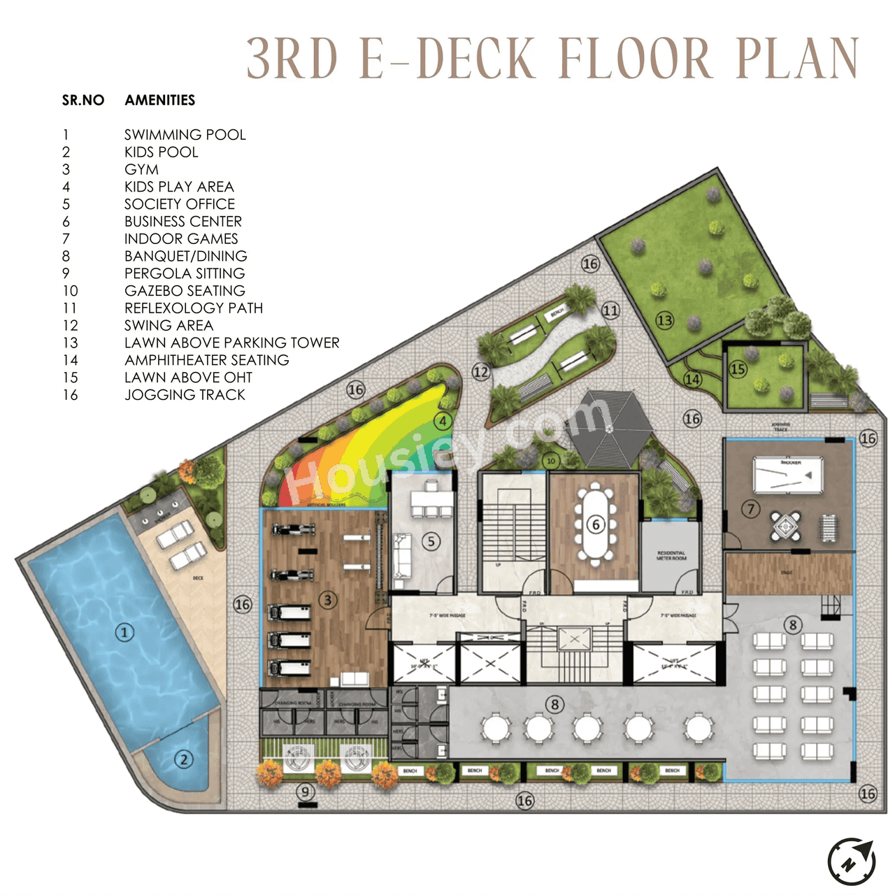 Sanghvi Tirth Floor plan 1