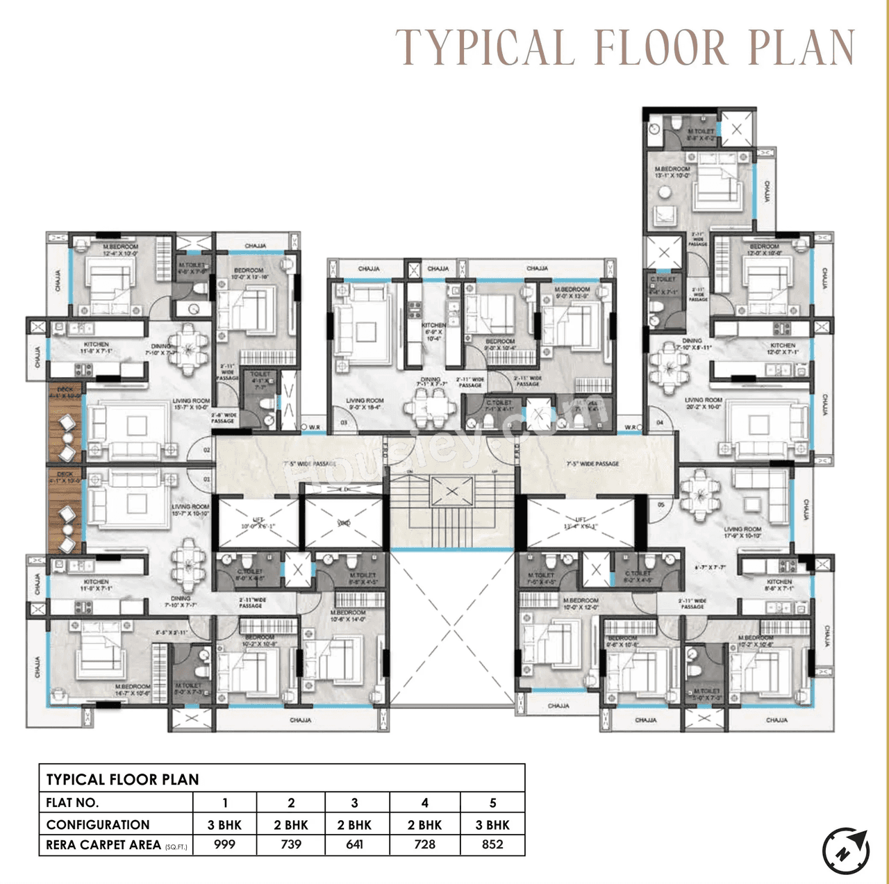 Sanghvi Tirth Floor plan 2