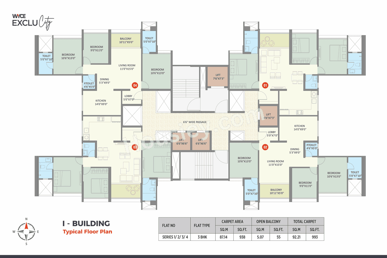Saniket WYCE Exclucity Floor plan 9