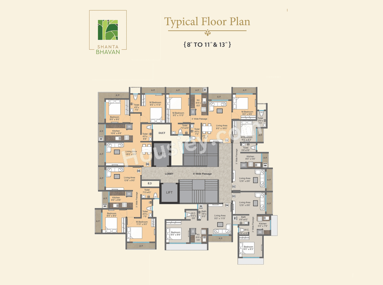 Sanjari Shanta Bhavan Floor plan 5