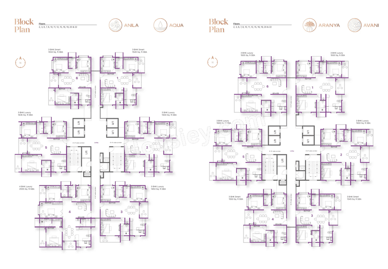 Sanjeevini Adwaith Floor Plan