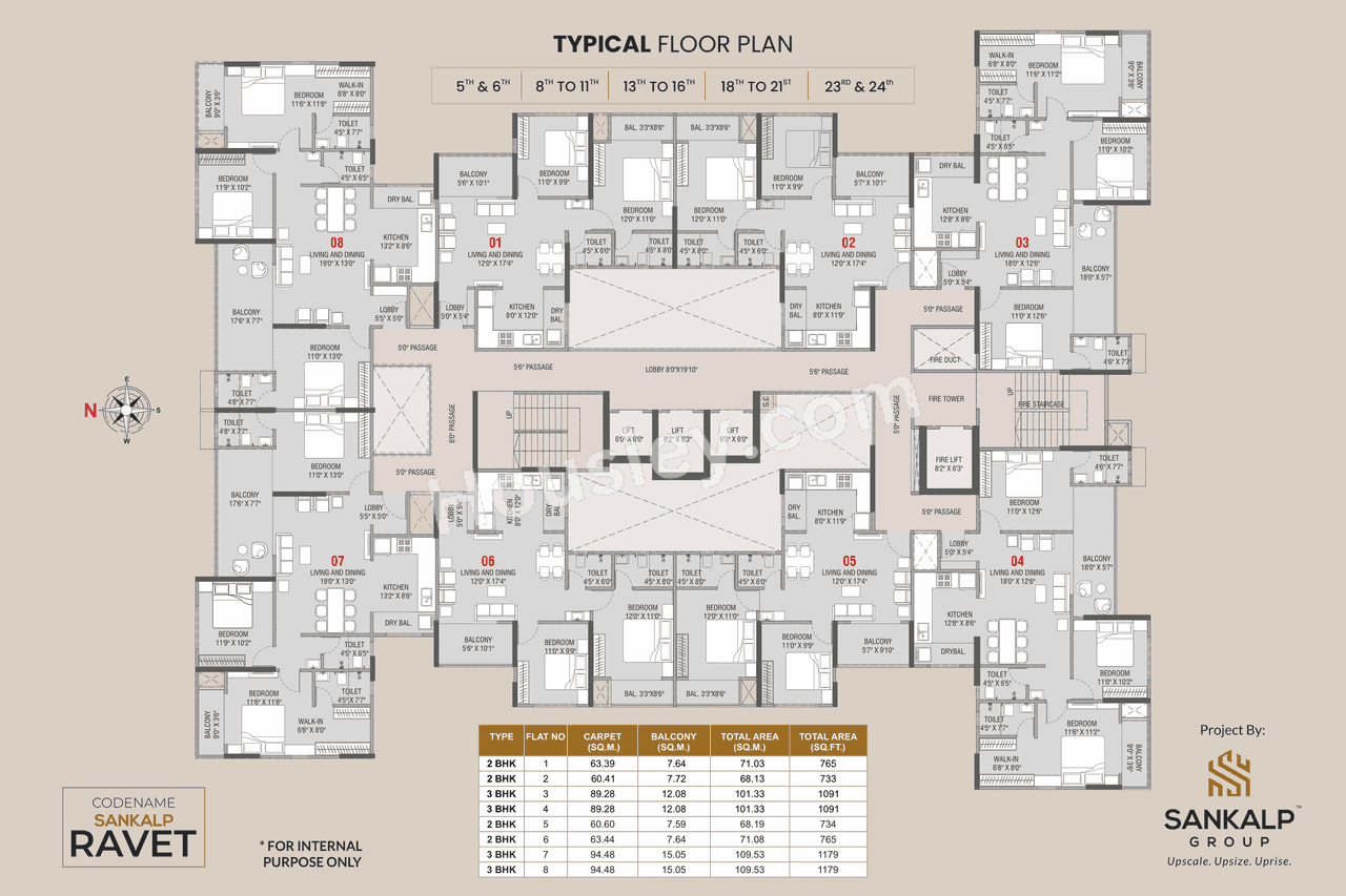 Sankalp Ravet Floor Plan