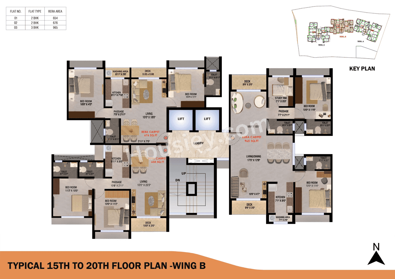 Sanmati Raghukul Floor plan 4
