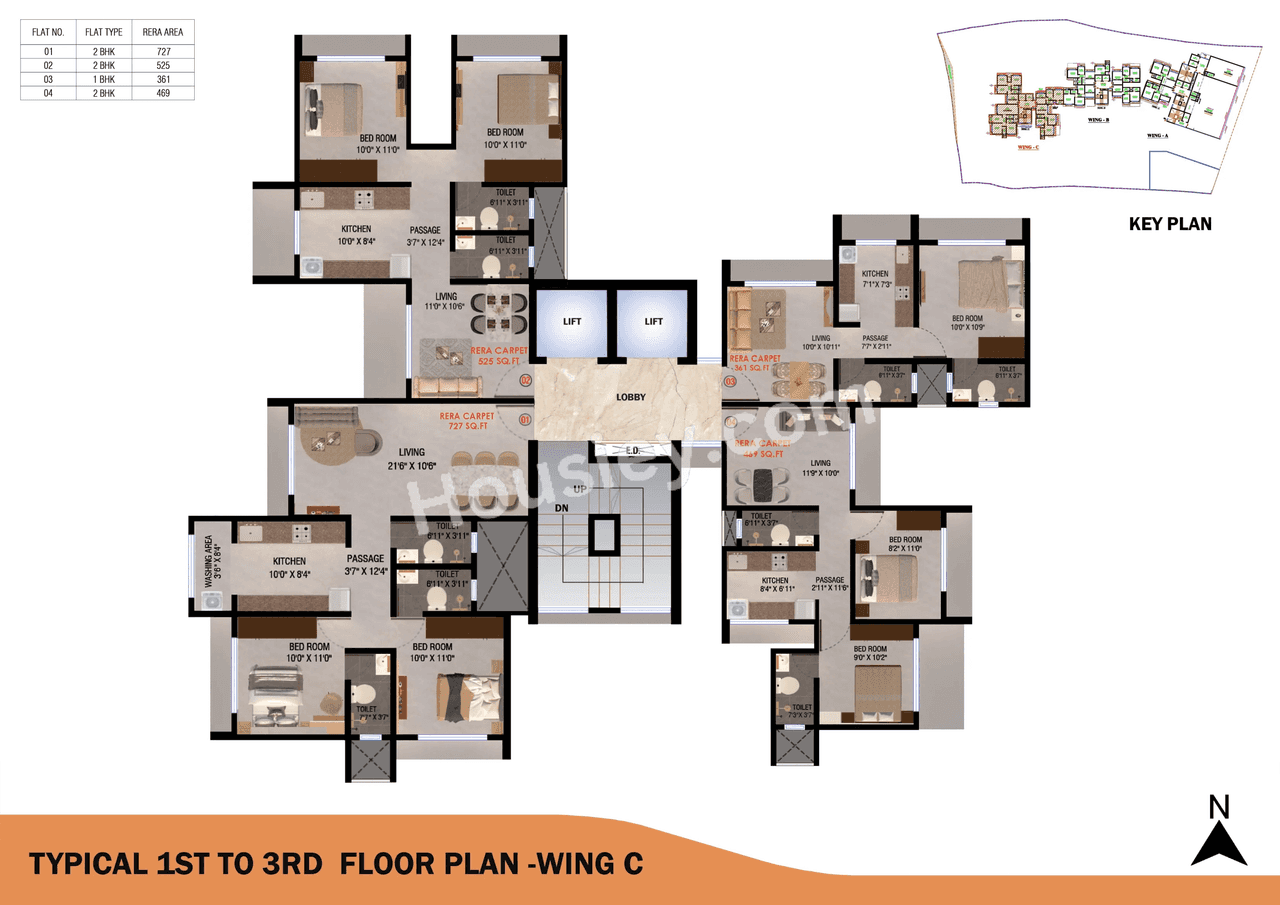 Sanmati Raghukul Floor plan 6
