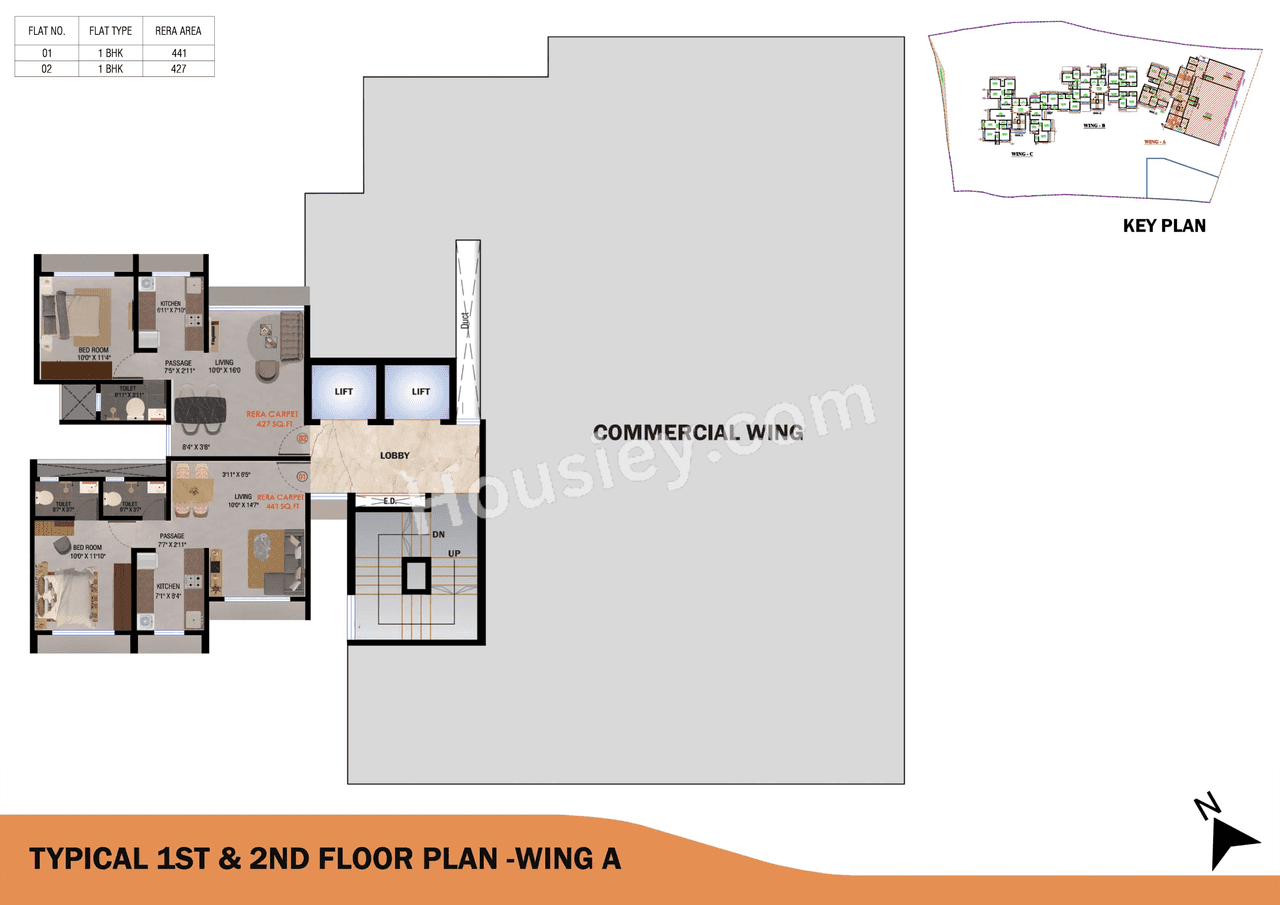 Sanmati Raghukul Floor plan 9