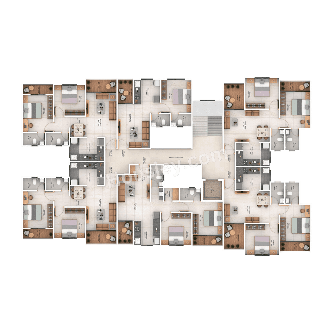 Santiago Moonrise Floor Plan