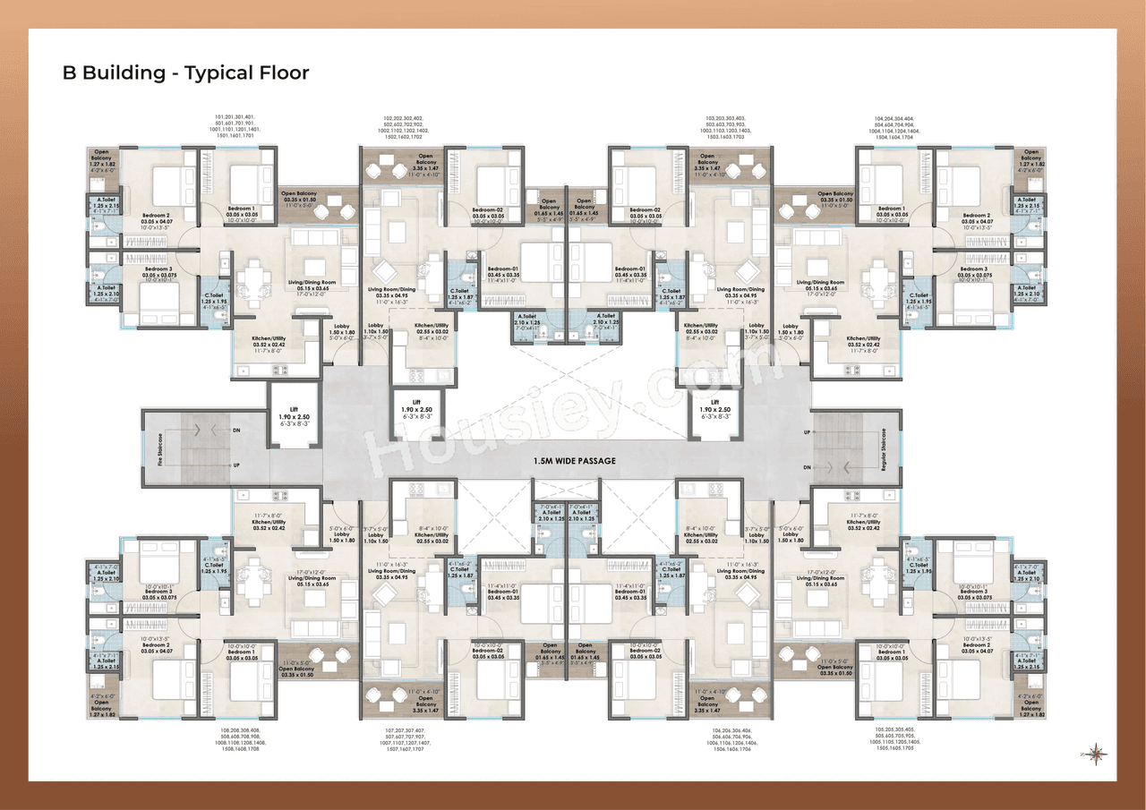 Santiago Skymont Floor plan 3