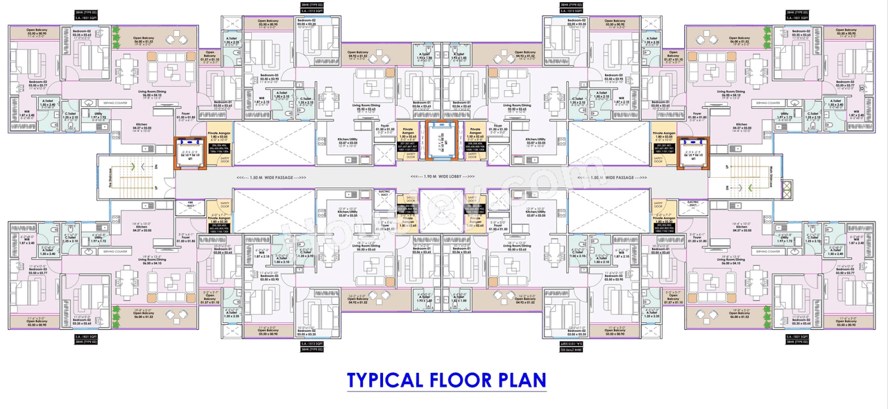 Santiago Skyworld Floor plan 2