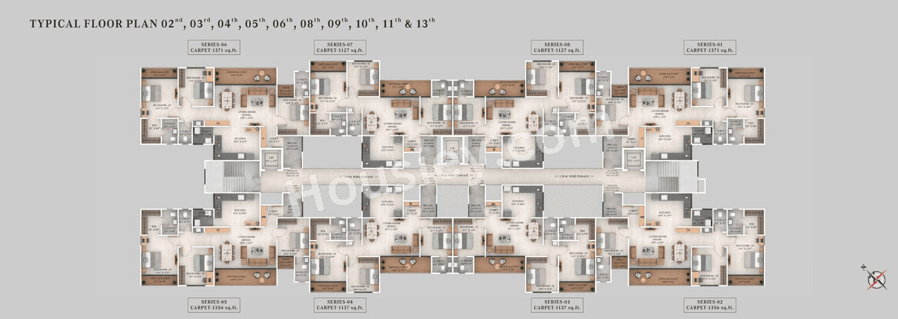 Santiago Skyworld Floor plan 3