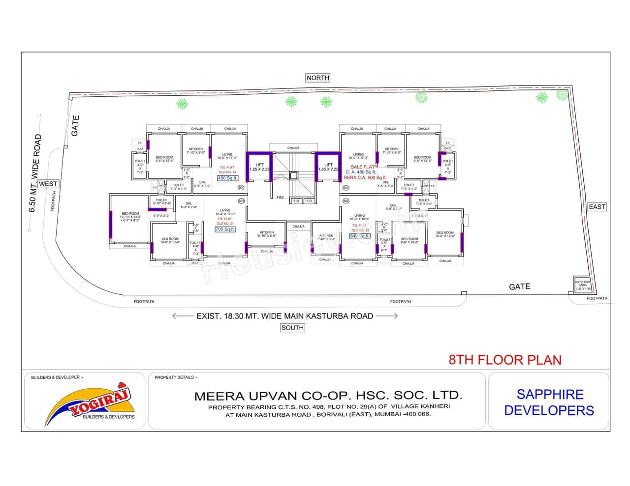 Sapphire Meera Upvan Floor plan 1