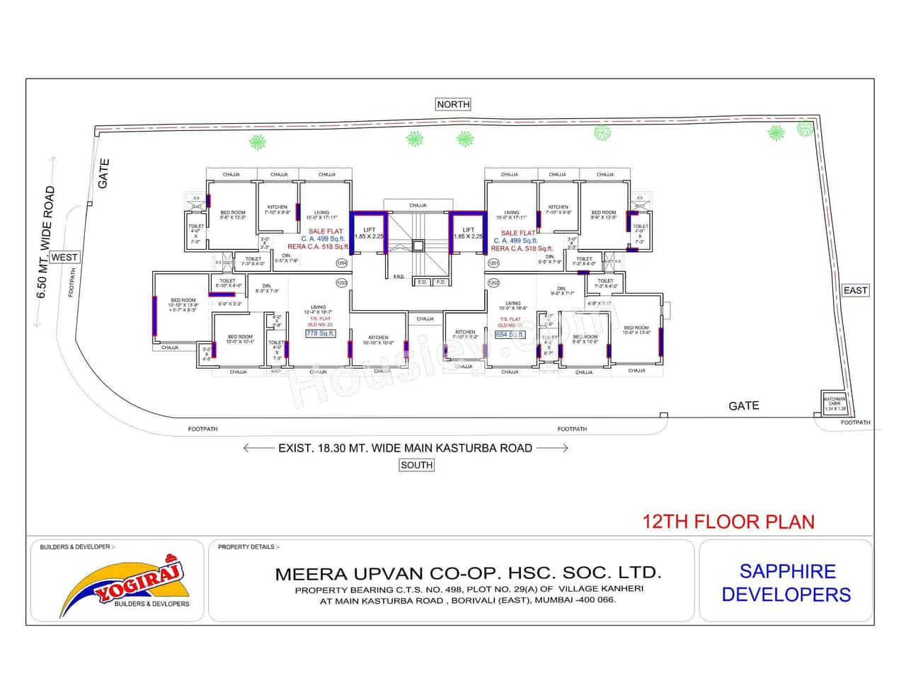 Sapphire Meera Upvan Floor plan 2