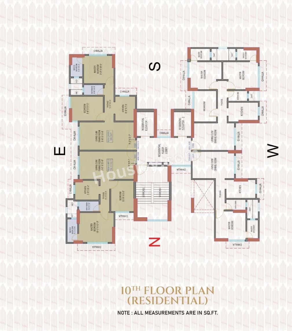 Sapphire Sai Smruti Floor plan 1