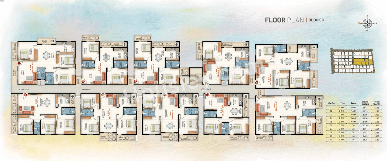 Sapthagiri Sandalwoods Floor plan 3
