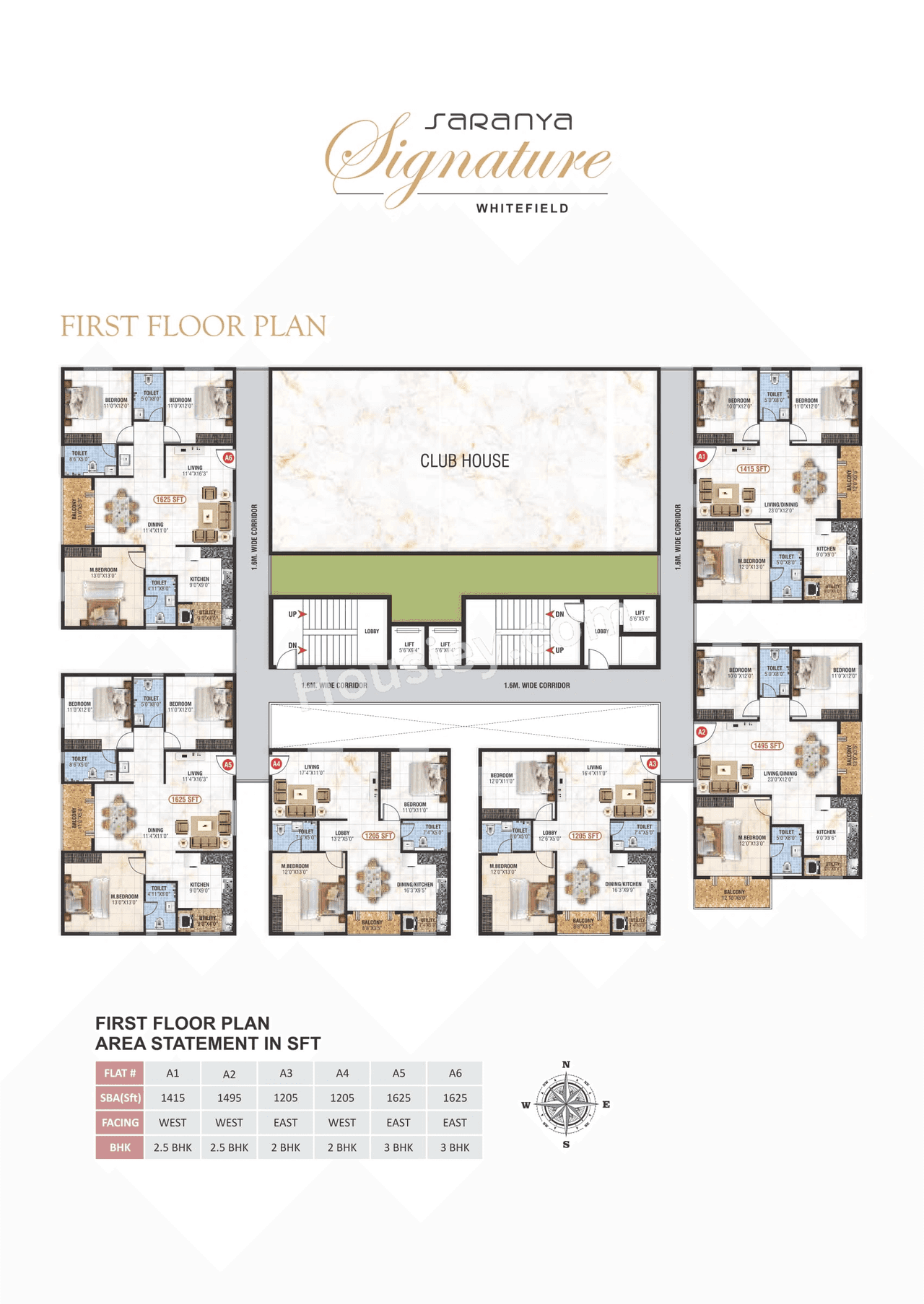 Saranya Signature Floor plan 1