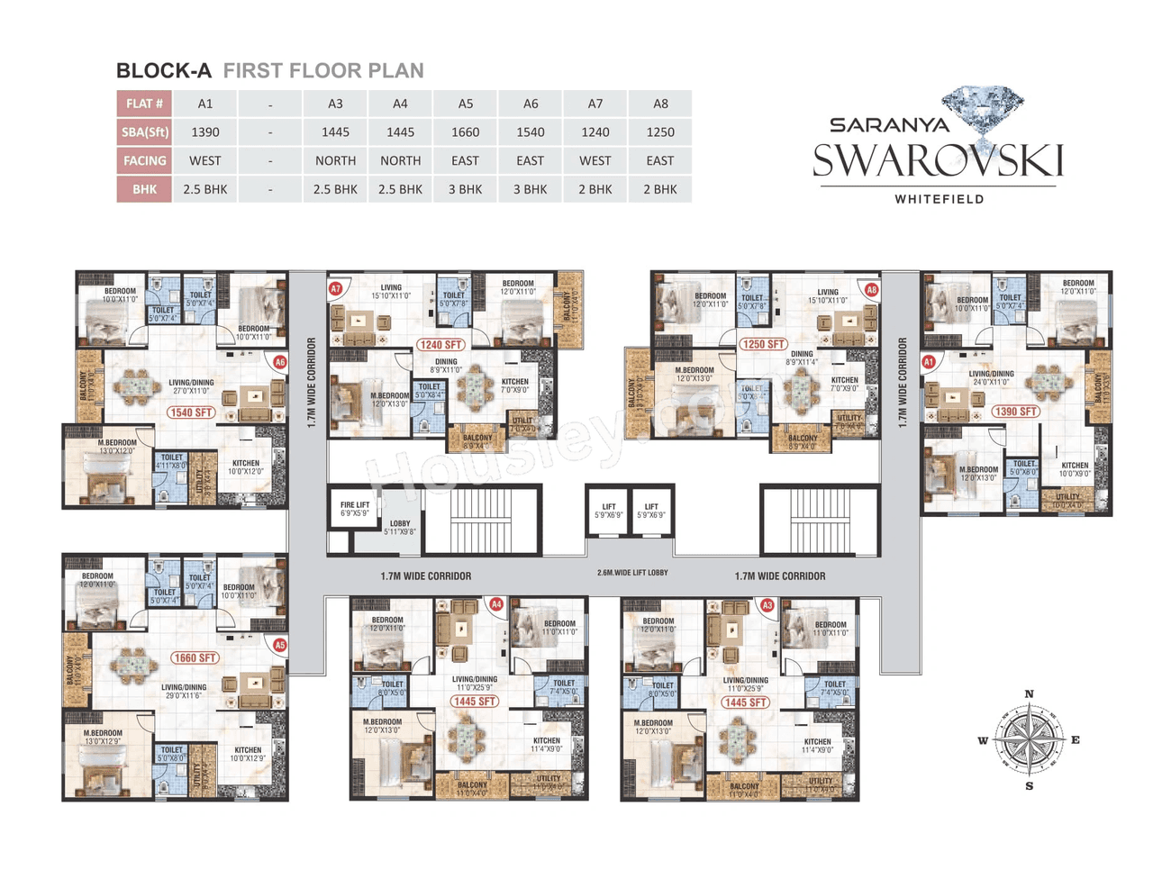 Saranya Swarovski Floor plan 1