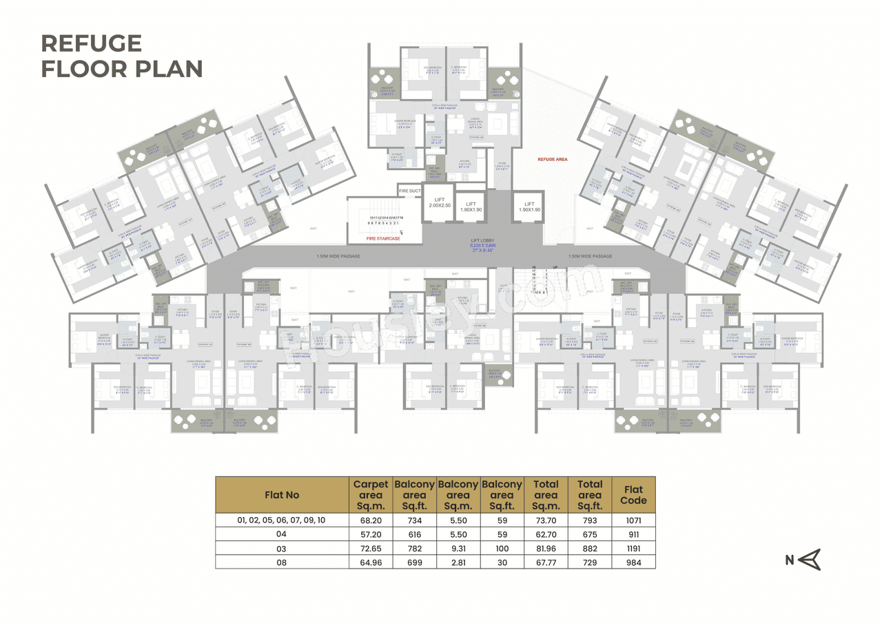 Sarthak Highreach Floor plan 4
