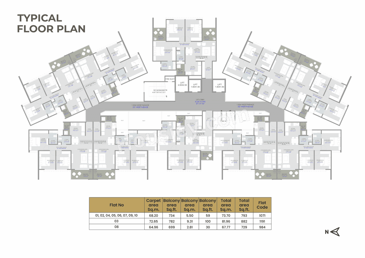 Sarthak Highreach Floor plan 5