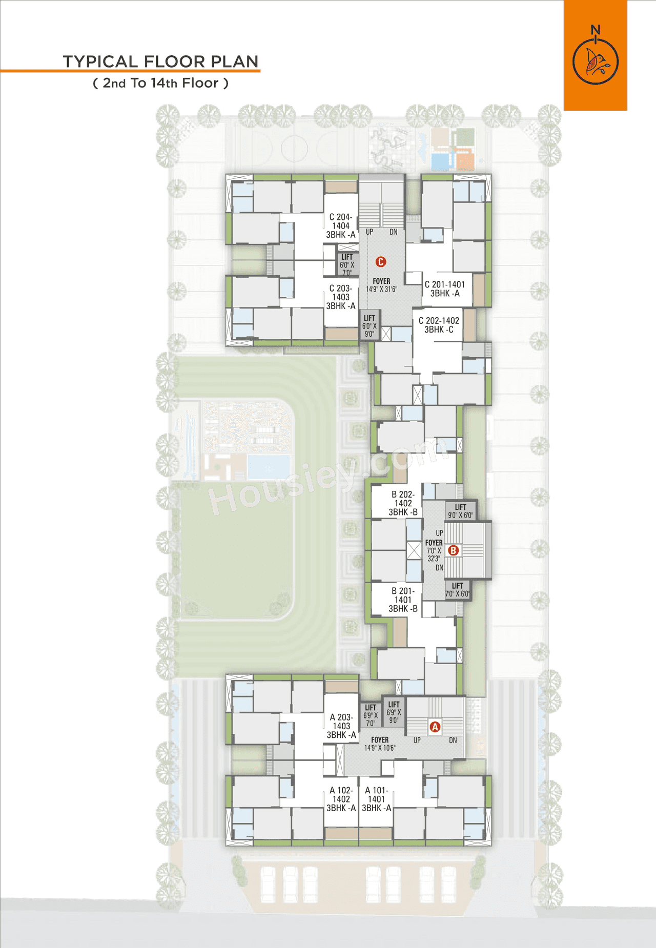Sarva One26 Floor plan 2