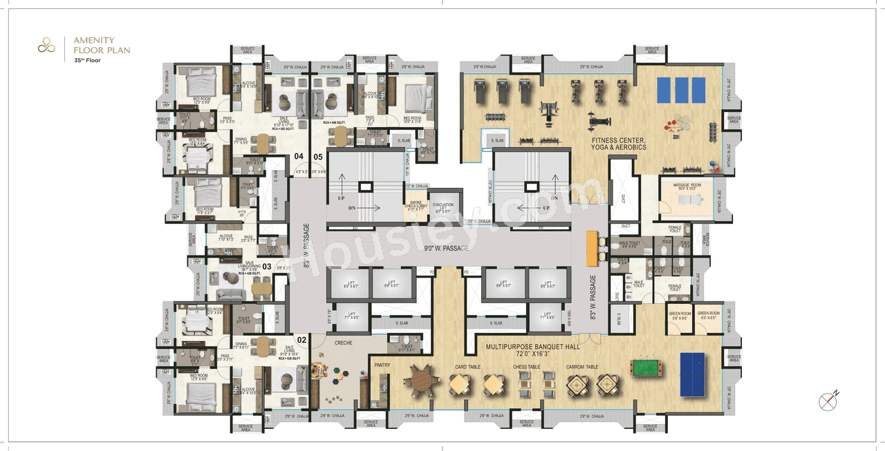 Satre Happynest Floor plan 1