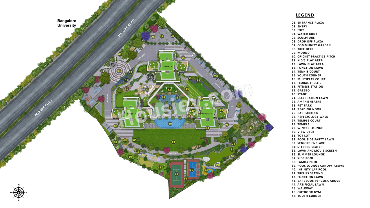 Sattva Aaranya Master Plan