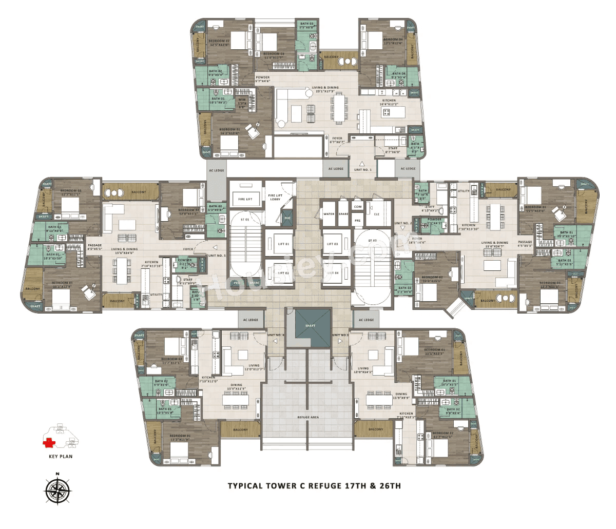 Sattva Aaranya Floor plan 2