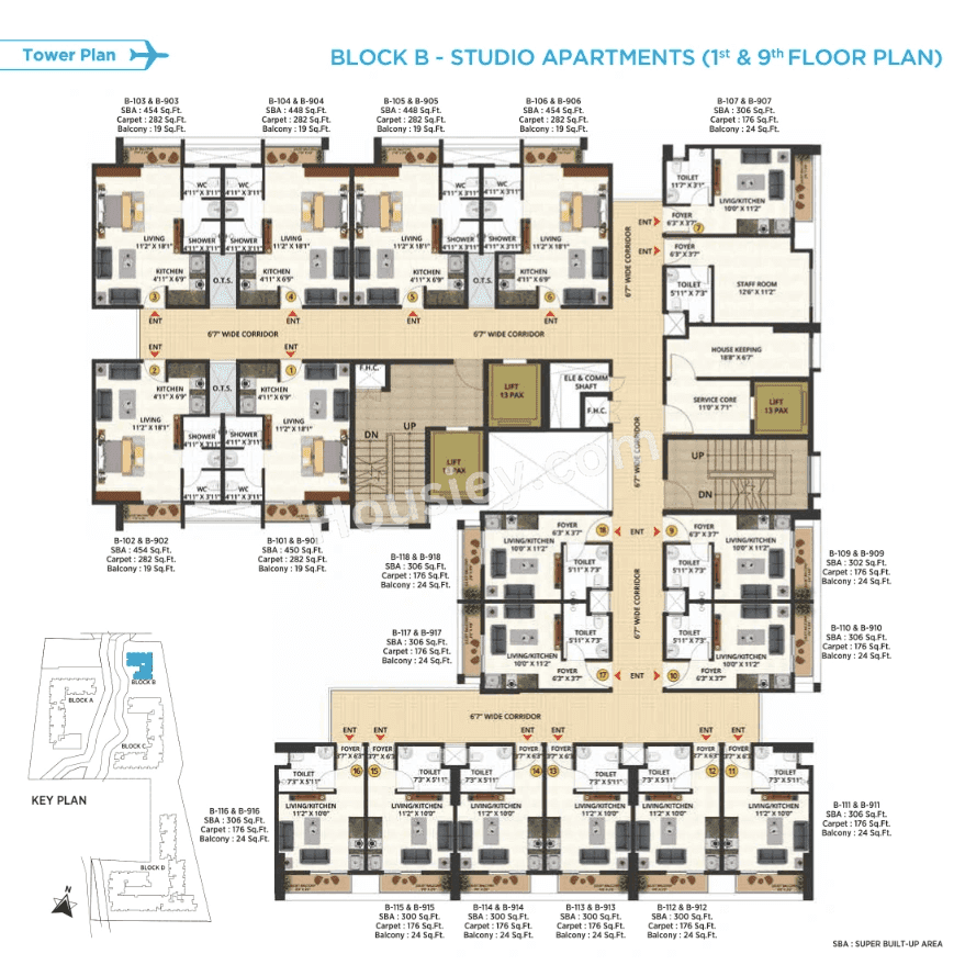 Sattva Aeropolis Floor plan 1