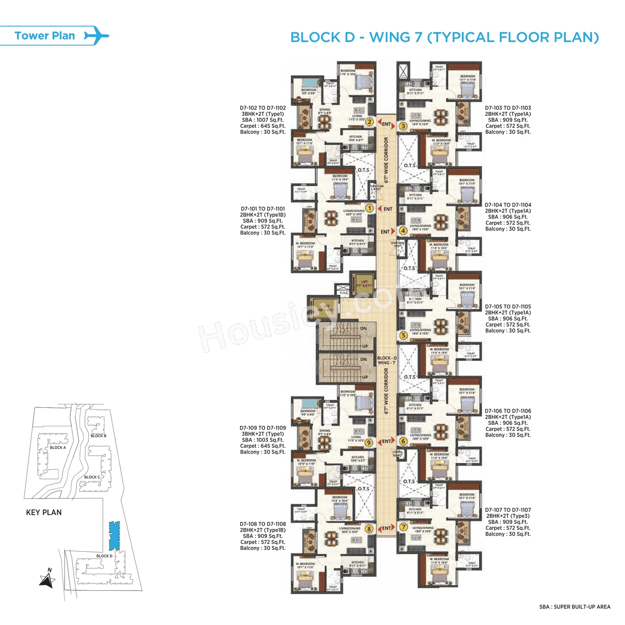 Sattva Aeropolis Floor plan 3