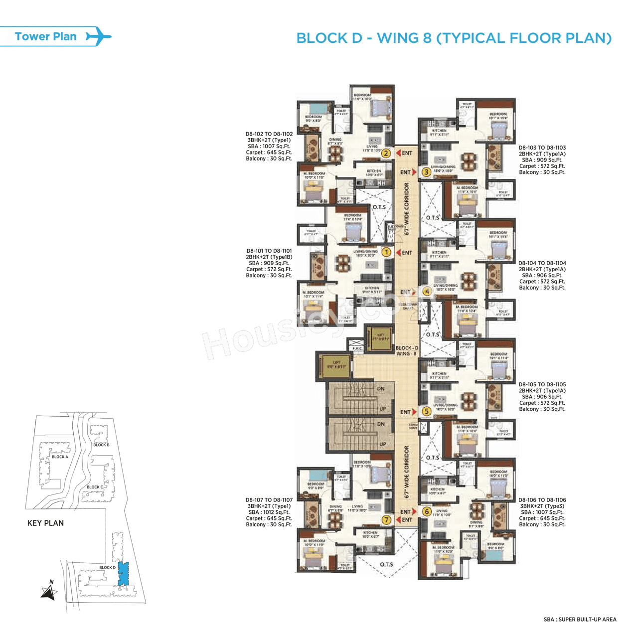Sattva Aeropolis Floor plan 4