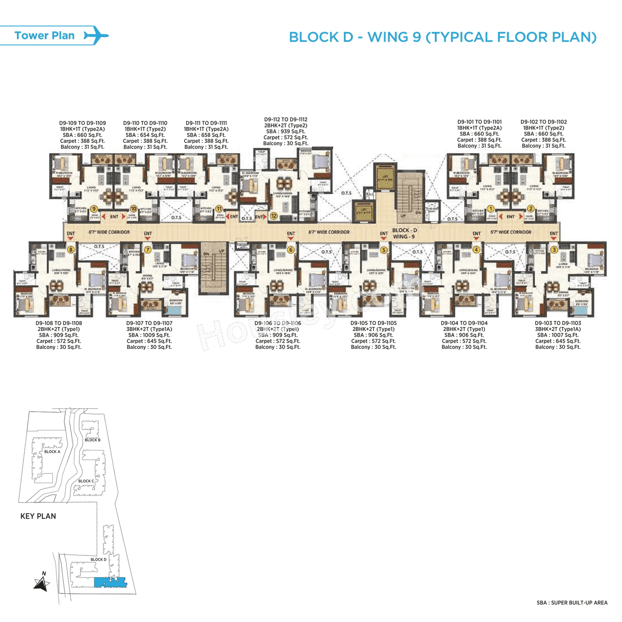 Sattva Aeropolis Floor plan 5