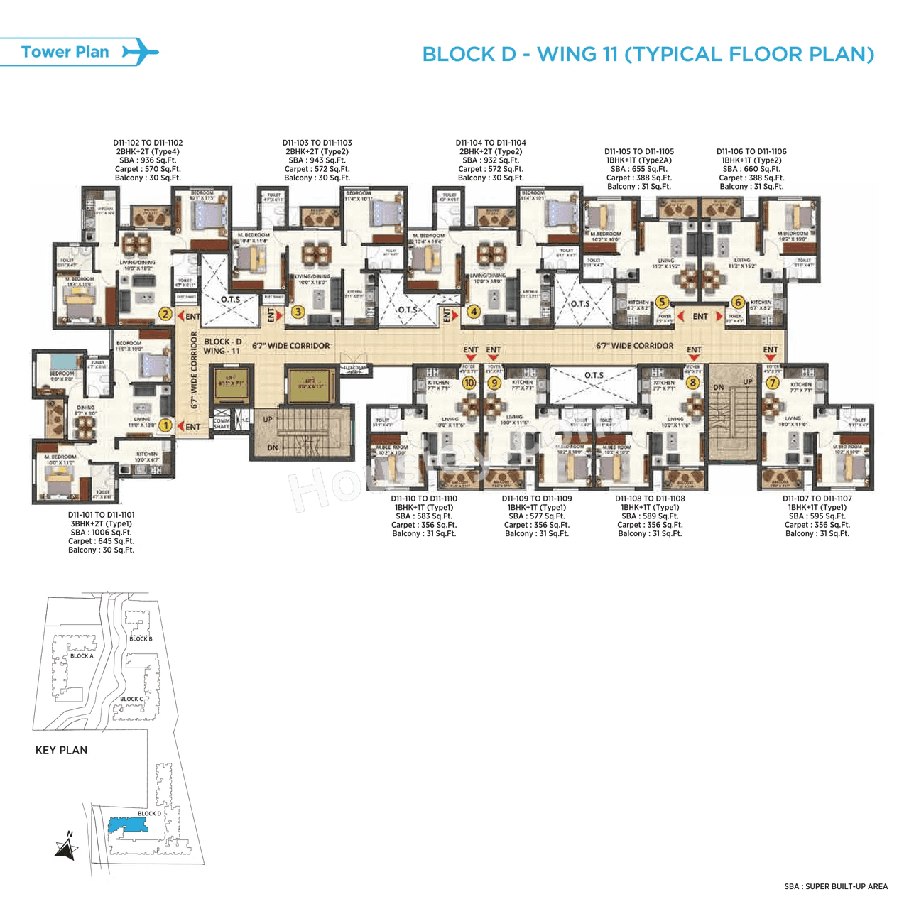 Sattva Aeropolis Floor plan 7