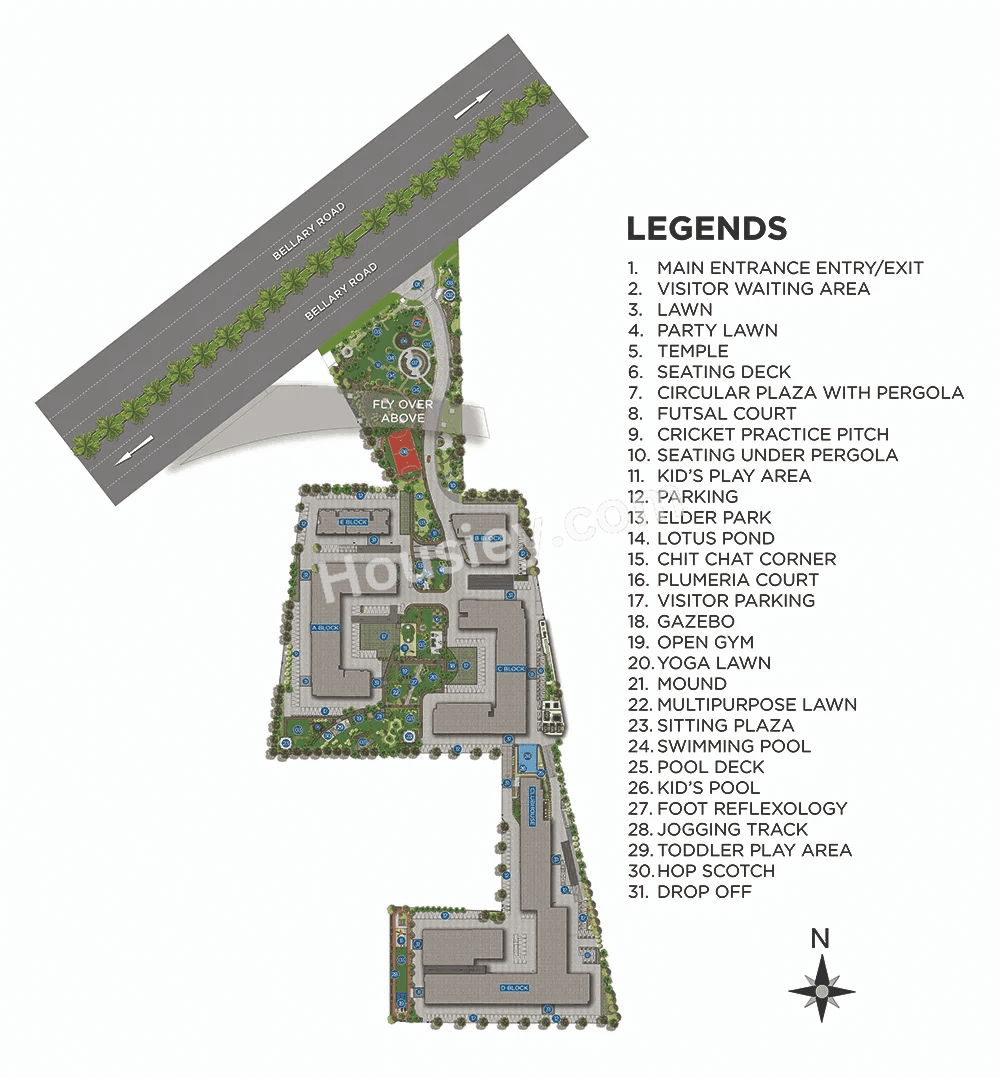 Sattva Aeropolis Floor plan 2