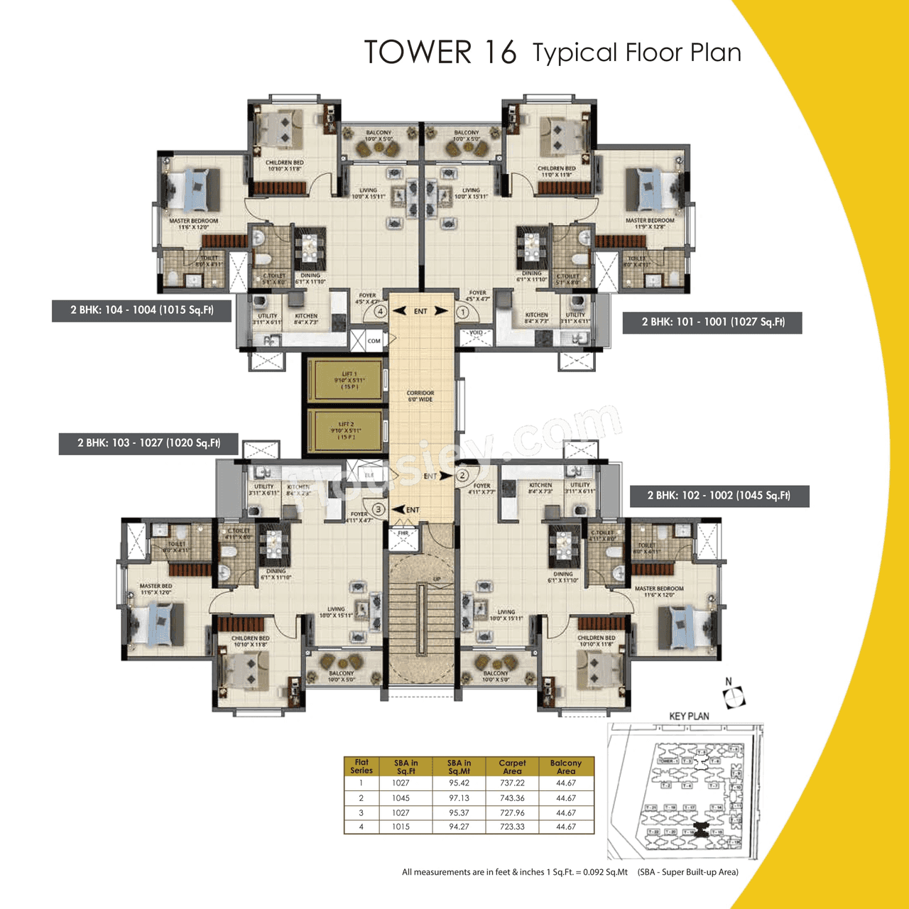 Sattva Anugraha Floor plan 4