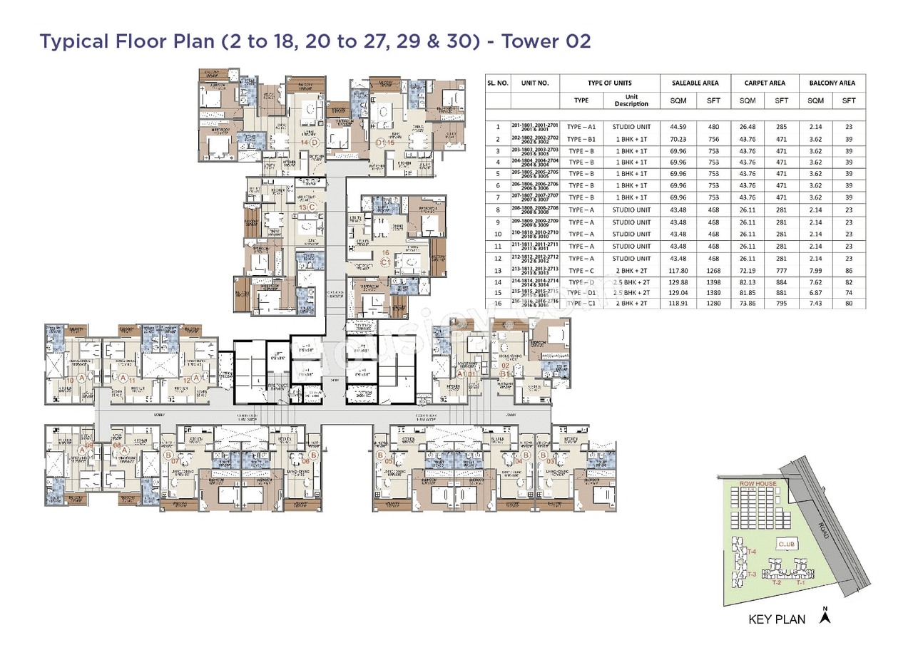 Sattva Budigere Floor plan 3