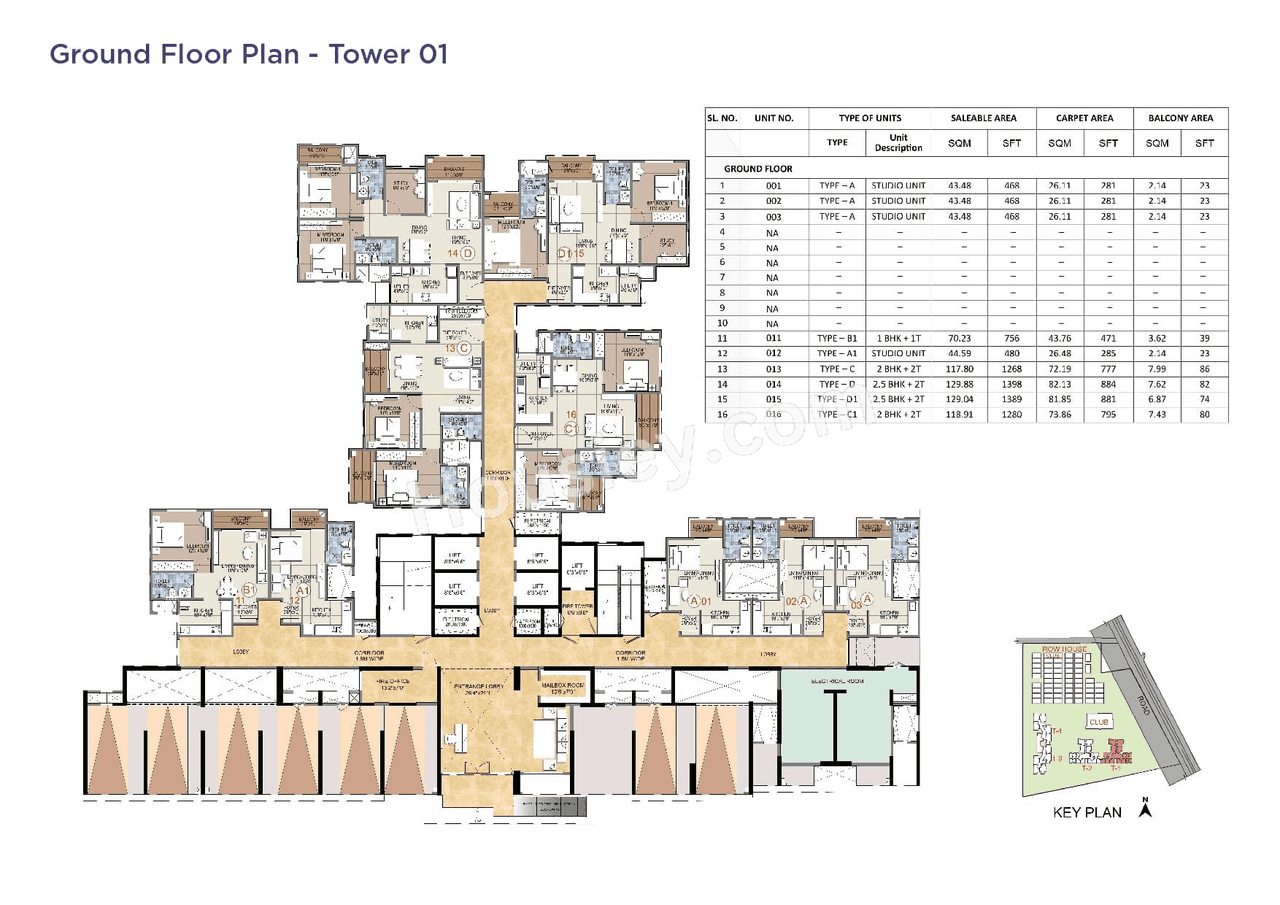 Sattva Budigere Floor plan 8