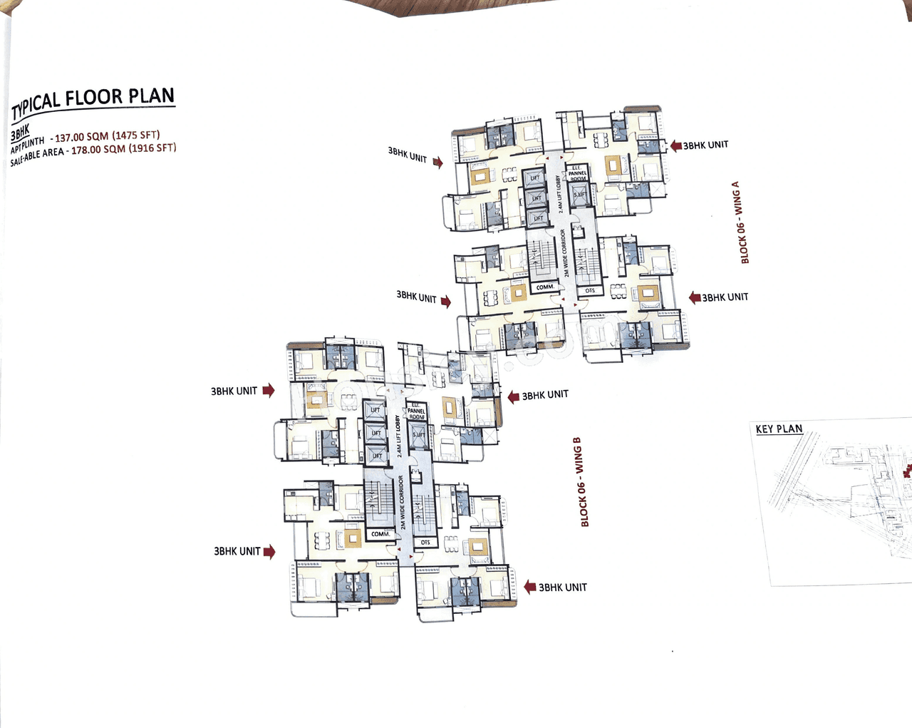 Sattva Hamlet Floor plan 1