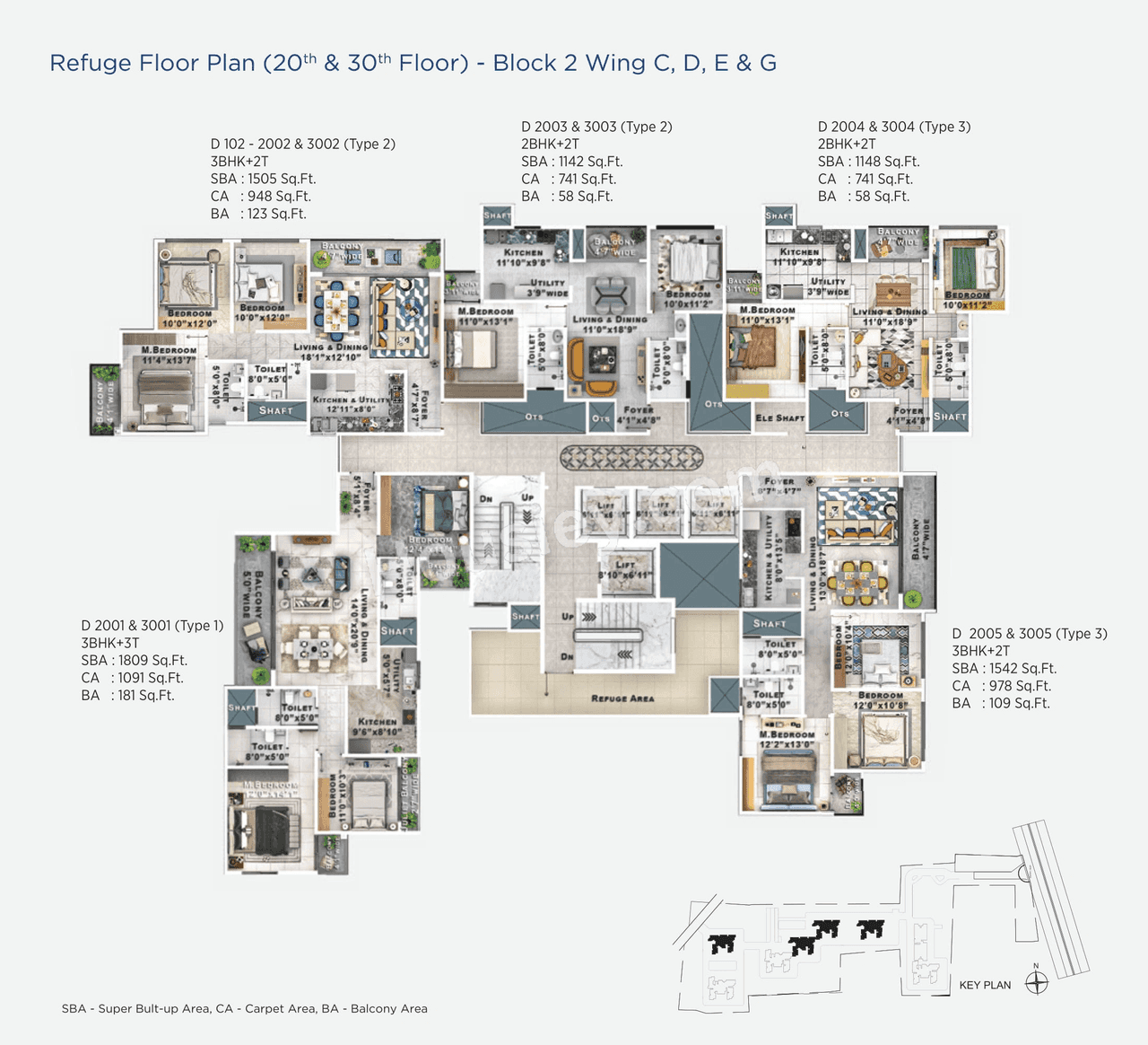 Sattva Lumina Floor plan 4