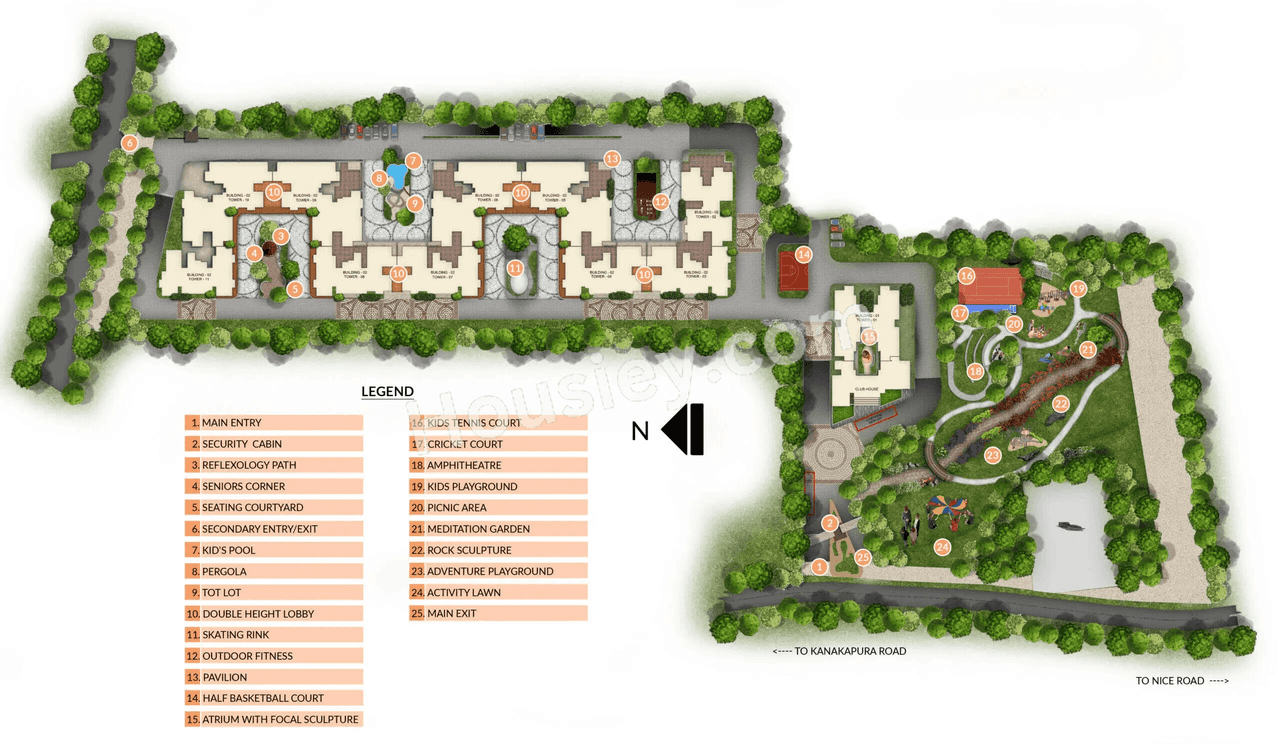 Sattva Misty Charm Master Plan