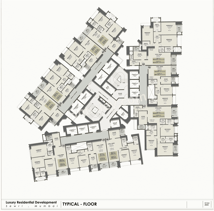 Sattva Parel Floor Plan