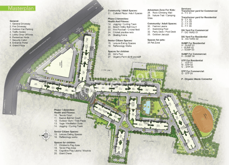 Sattva Park Cubix Master Plan