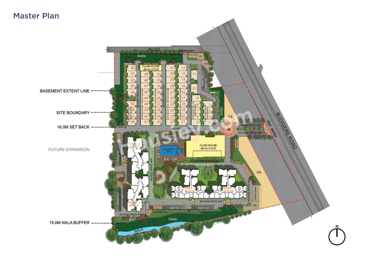 Sattva Songbird Floor plan 2